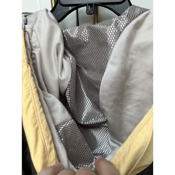 Burton Snowboards Tactic Yellow/Gray Full Zip Hoodie Jacket Womens Sz S Biolite - Picture 11 of 12